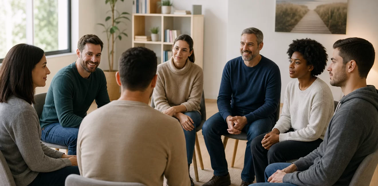 Como a Terapia em Grupo Acelera a Recuperação na Clínica de Reabilitação