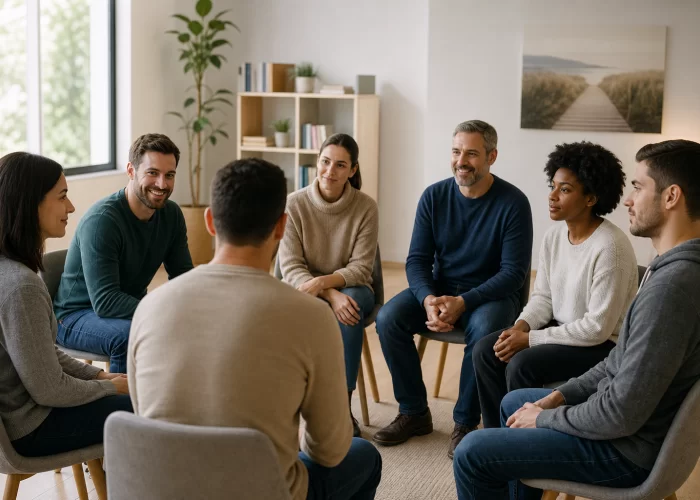 Como a Terapia em Grupo Acelera a Recuperação na Clínica de Reabilitação